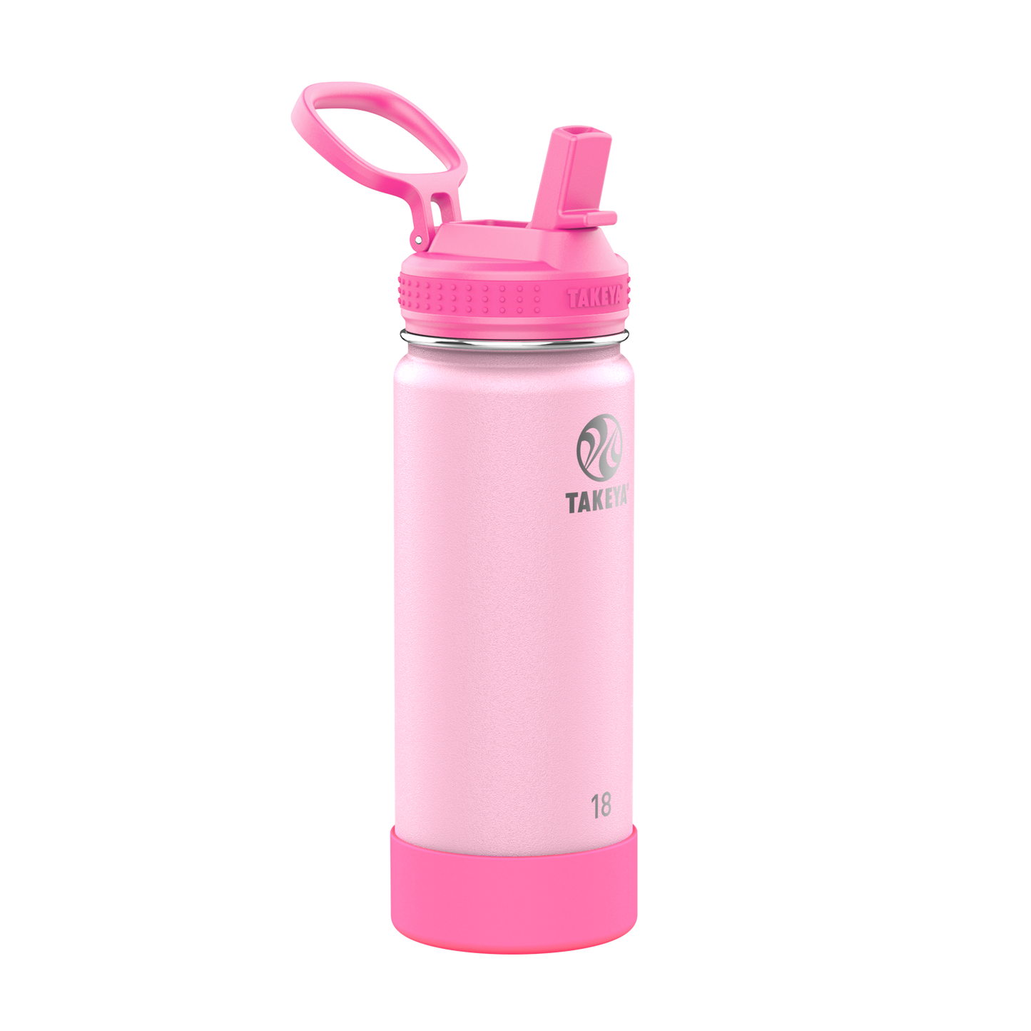 actives-kids-glow-in-the-dark-water-bottle-with-straw-lid-v8 51076-Actives-Kids-Straw-18-GID-SummerGlowPink-angle.png