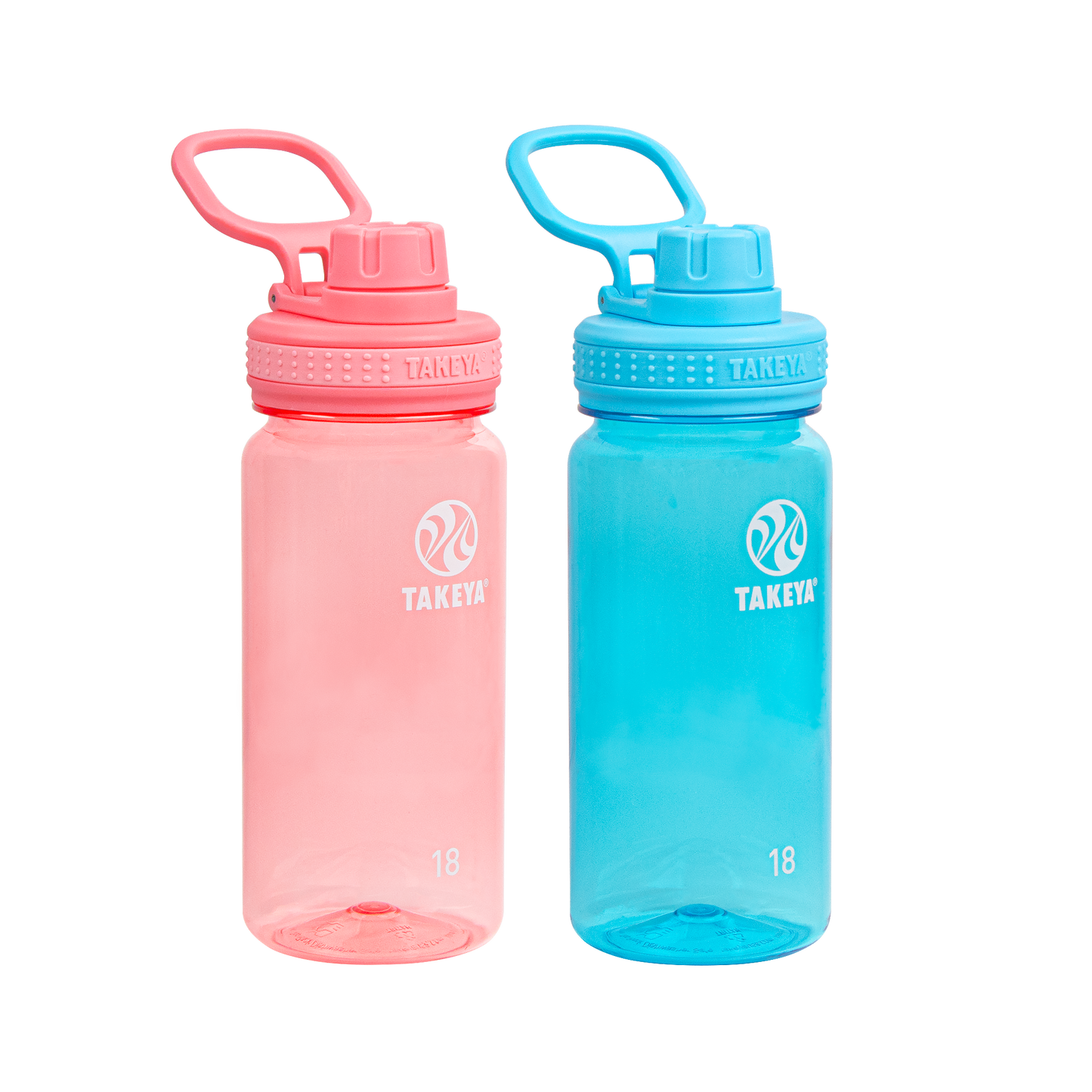 tritan-water-bottle-bundle-with-spout-lid-2-pack-k7 51475-Tritan-Spout-18-2pk-FlutterPink-BreezyBlue-Front_1.png