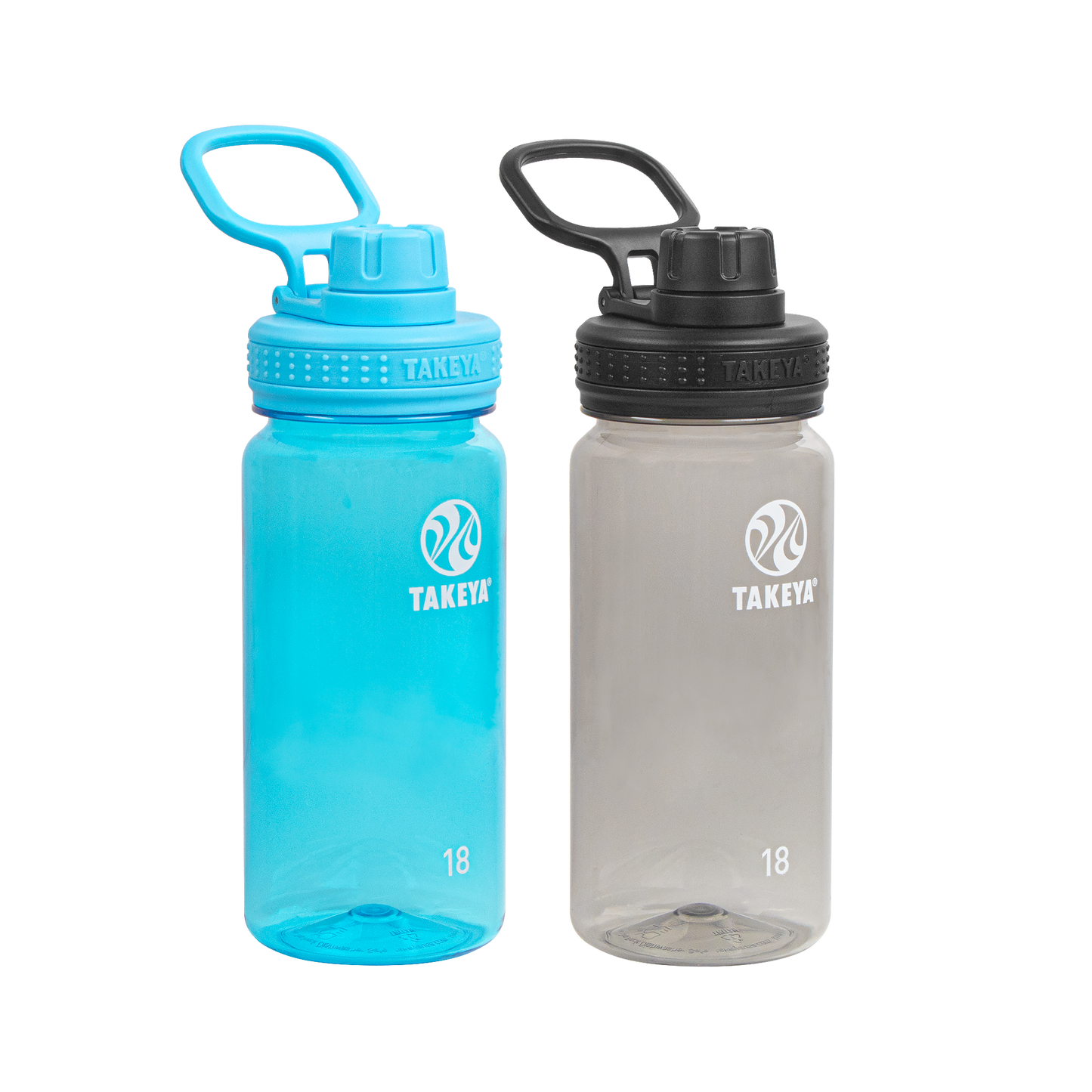 tritan-water-bottle-bundle-with-spout-lid-2-pack-k7 51476-Tritan-Spout-18-2pk-BreezyBlue-StormyBlack-Front_1.png