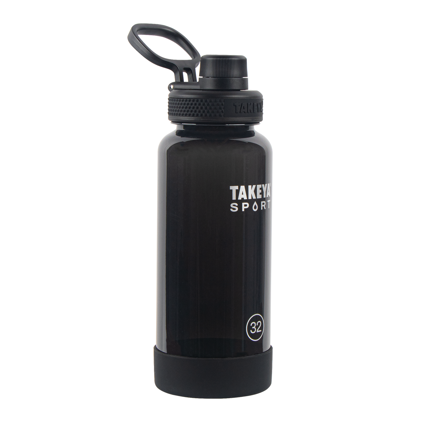 tritan-sport-water-bottle-with-spout-lid-d3 51829-TKS-Tritan-Spout-32-GrandSlamBlack-frontangle.png