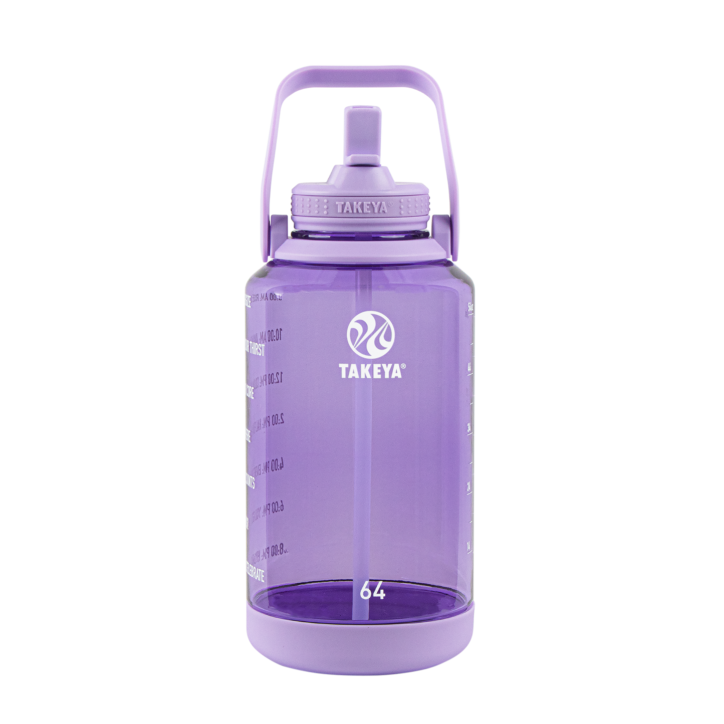 tritan-motivational-water-bottle-with-straw-lid-y5 54144-Tritan-Straw-Motivational-64-VivacityPurple-front.png